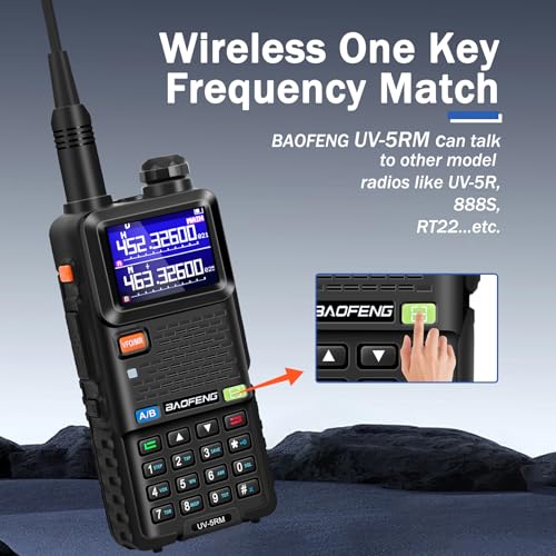 BAOFENG UV-5RM Handheld Ham Radio Two-Pack Long Range Walkie Talkies