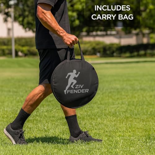 ZivPlay 4-Pack Pop Up Soccer & Basketball Defender Dummy for Defense Training & Drills