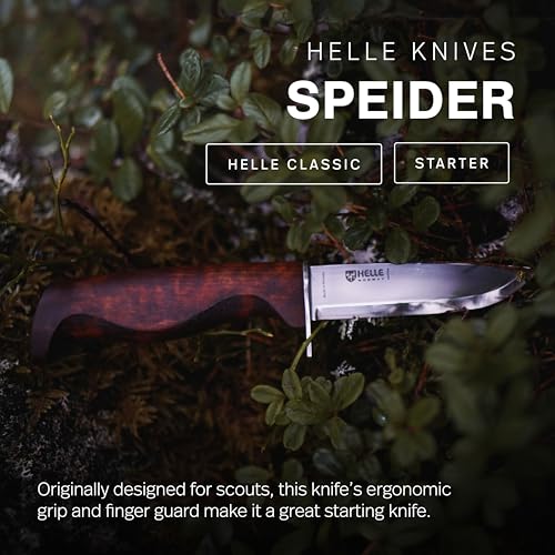 Outdoor Fixed Blade Knife 3.54" Blade with Sheath - Scandinavian Design