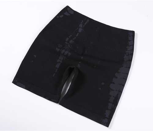 AUROLA Serpent Seamless Scrunch Workout Shorts - Tummy Control, Squat Proof, Ribbed Design for Women