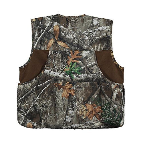 Gamehide Camo Front Loading Upland Dove Hunting Vest - Realtree Edge, Medium