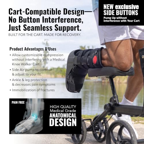 Medium Tall Side Pump Fracture Boot for Ankle Support - Braceapedia