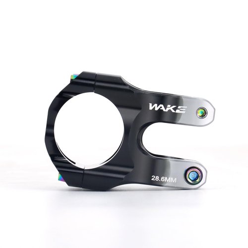 CYSKY 35mm MTB Stem 35mm Clamp Mountain Bike Stem for 35mm Handlebar Clamp 1-1/8 Steer Tube for Mountain, e-MTB, Downhill, Freeride, Gravel (Black & Titanium)