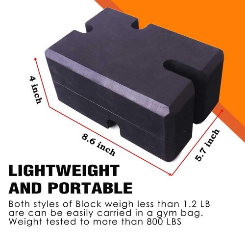 Bench Press Block Press Blocks Boards, Adjustable 2-5 Bench Board, Home Gym Workout Fitness Accessories for Increase Your Bench Press (Large)