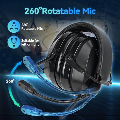 Retevis Two Way Radio Headset with Mic Noise Reduction 2 Pack