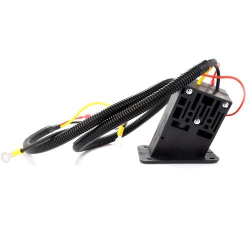 Roykaw Powerwise Charger Receptacle with Reed Switch for EZGO Golf Cart Medalist & TXT DCS/PDS Item # 73051-G29… (with Harness and Reed Switch)