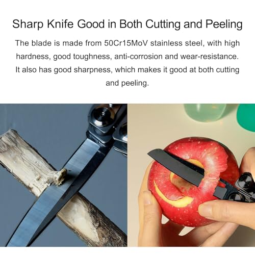 16-in-1 Multi-Tool Pocket EDC with Scissors - Stainless Steel Craft & Outdoor Gear