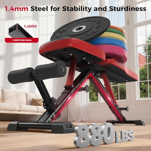 FLYBIRD C-FB299 Adjustable Weight Bench for Full Body Home Gym, Incline Flat Decline