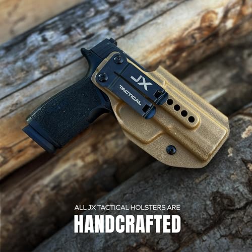 JX Tactical IWB Concealed Carry Holster for Sig Sauer P365X Macro in Black with Monoblock Clip