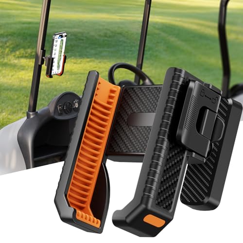 Magnetic Golf Cart Phone Holder Mount - 360° Rotation, Universal Fit, Easy Installation