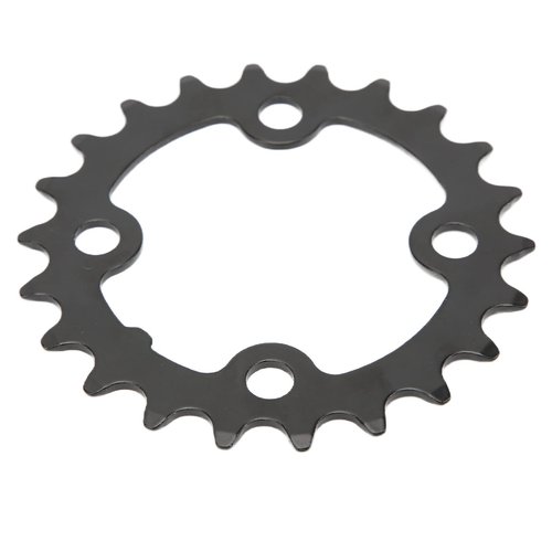 BCD 64mm Chainring, 22T Bicycle Chainring Upgraded Replaceable Anti Deformation Carbon Steel for Most Bike Models
