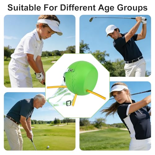 Golf Swing Trainer Aid for Posture and Mechanics Improvement