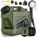 Portable Camping Shower Kit with 5-Gallon Water Jug, Rechargeable 6000mAh Pump & 5-Mode Spray Head