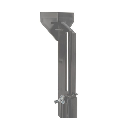 Allen Company Molded Truck Gun Rack for Rear Window - Gun Holder for Two Shotguns, Rifles, Bows, or Tools - Gun and Hunting Accessories for Car or Wall Mount - Adjustable 9.5"-16.5" , Black