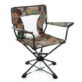 Camouflage 360° Swivel Hunting Chair - Heavy Duty Stealth Seat for Outdoors