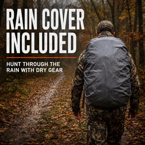 Lone Trail SB1 Silent Hunting Backpack with Bow & Rifle Carry System 25L