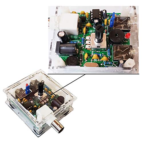 Mini HF Shortwave Radio Transceiver Kit 7.023-7.050 MHz DIY with Acrylic Shell