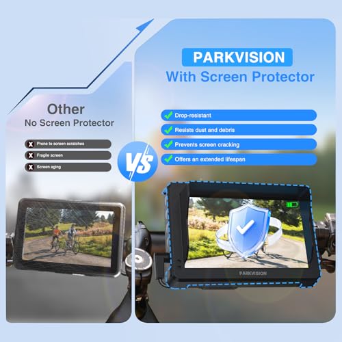 Bicycle Rear View Camera with Zoom & 10-Hour Battery - HD Display
