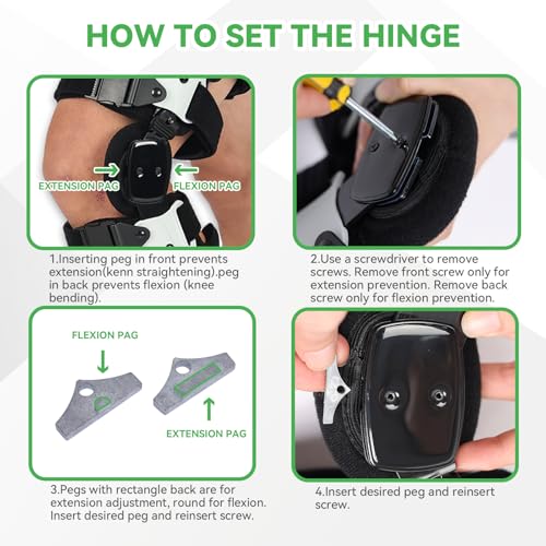 Orthomen OA Unloader Knee Brace for Osteoarthritis - Left Side