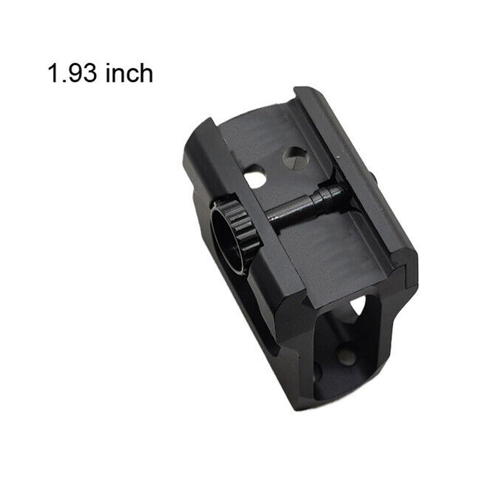 okyass 1.54''/1.93" Height Heightening Bracket Scope Mount for Tactical T2 Red Dot Sight QD Scope Riser Mount (1.93" Center Height)
