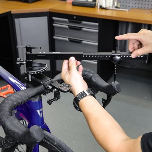 Road Bike Shifter Adjustment Tool Aluminum Alloy 340-460mm Drop Bars