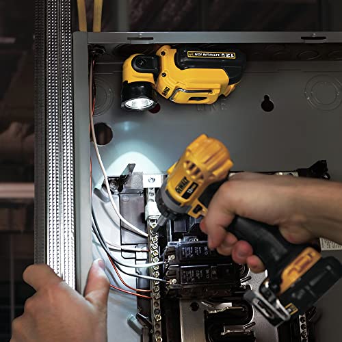 DEWALT 12V MAX LED Work Light Handheld with Magnet & 360° Pivot