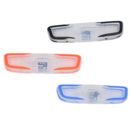 CYTGOUPER 3PCS Tennis Racket Vibration Dampeners, Tennis Racket Dampener, Soft Silicone Racket Shock Absorbers for Tennis Players