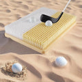 PWGF Golf Bunker Practice Mat - Dual Sand Trap Trainer for Indoor & Outdoor Use