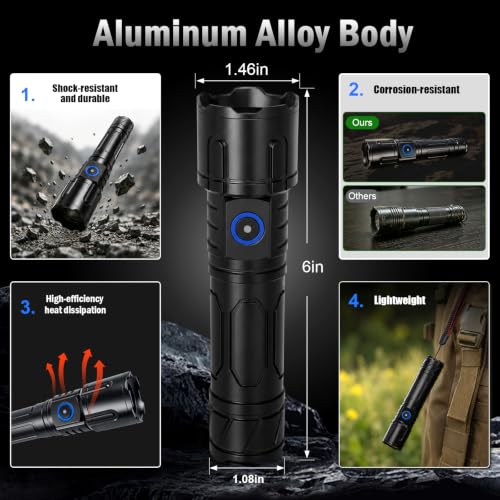Blood Tracking Flashlight for Hunting, Deer and Elk Tracking Light