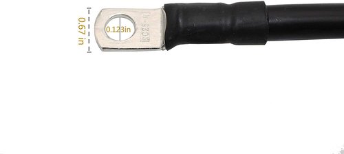 Viefow 4 Gauge Golf Cart Battery Cable Kit for Ezgo TXT 36v 48v 94 & Up