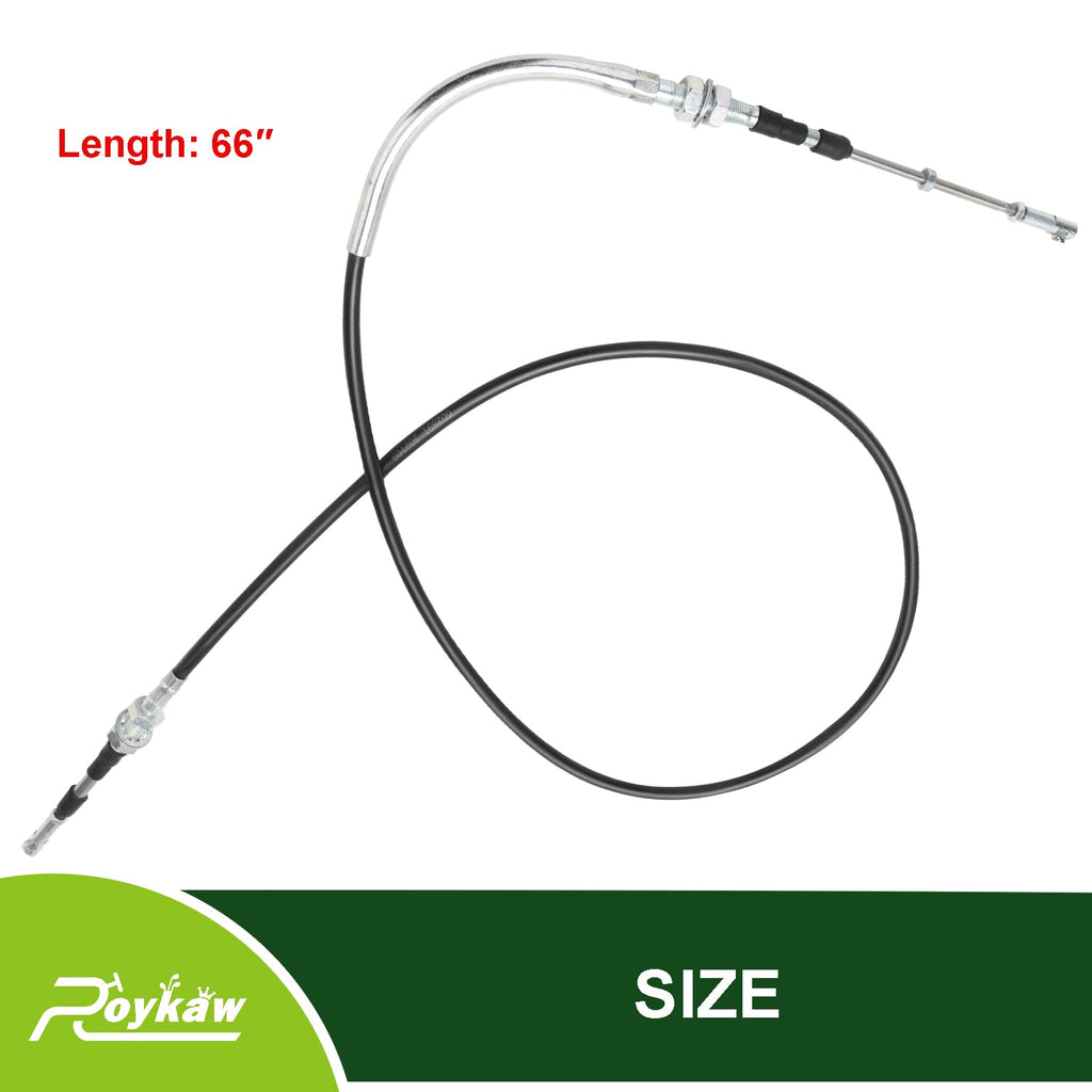 Roykaw Golf Cart Transmission Shift Cable Forward/Reverse for 2004-Up EZGO TXT, MPT 800/1200, ST Series Gas Models, Replaces OEM # 602891-66 inches
