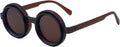 Skiennix Adjustable Tint Nightshift Glasses - Round Polarized ND Filter Lenses, PP Frame