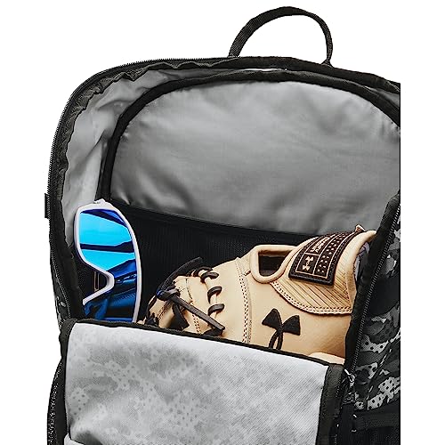 Under Armour Unisex Baseball Backpack Print Black / Metallic Gold, One Size