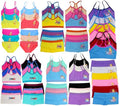 Girls' 12-Piece Cami or Racerback Tops & Bottoms Set - 7-11 Years
