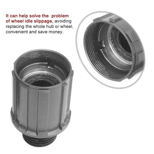 HXBER Bike Flower Drum Towers Base Bike Cassette Flywheel Hub Ball/Bearing Towers Base for 8/9/10 Speed Cassette Flywheel Mountain Road Bike
