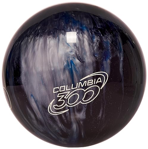 Columbia 300 White Dot Bowling Ball 14lbs - Blue Black Silver Variation