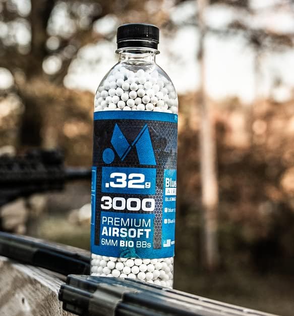 Biodegradable 6mm Airsoft BBS by [Brand Name] - Seamless Finish, Polished Perfection - 3000 Count
