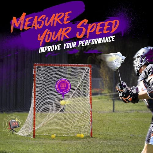 Lacrosse Speed Radar Gun – Hand-Free Shot Speed Measurement for Training & Coaching