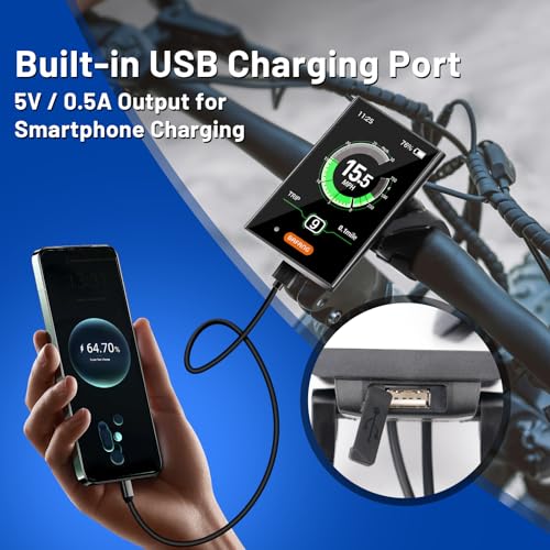 BAFANG 5 Pin Ebike Display DPC18 for BBS01B BBS02B BBSHD Mid Drive