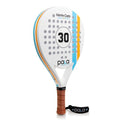 P.ala Montecarlo 360g Full Power Carbon Padel Racket – 100% Carbon Fiber Frame, 3D Spin Texture, EVA Memory Flex Core, Lightweight 350–360g Design, Racing-Inspired, Designed in California
