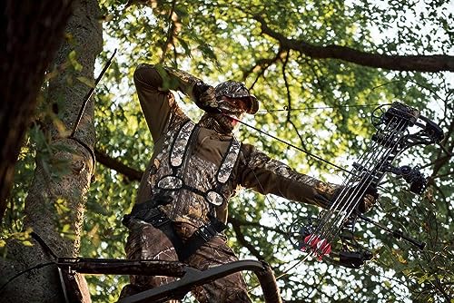 Skiguard Tree Stand Safety Harness - Medium-Large Adjustable Hunter Harness for Hunting