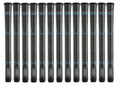 Winn Grips 62DT-JBK Dri-Tac 2.0 Golf Grip Bundle Midsize Black-Blue 13 pcs