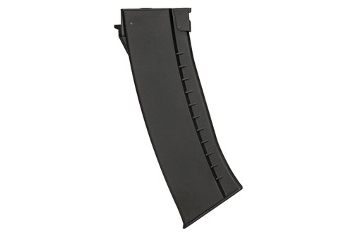 Lancer Tactical 140 Round AK Airsoft Mid Capacity Magazine (Color: Black)-Single