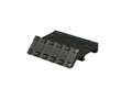 Lion Gears BridgeMount® Low Profile Tactical Picatinny/Weaver 45 Degree Pro Mount, 2.16" Long with 5 Slots, BM05D45
