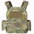 Lightweight Camouflage Hunting Vest with Quick-Release Buckle - One Size / Mc