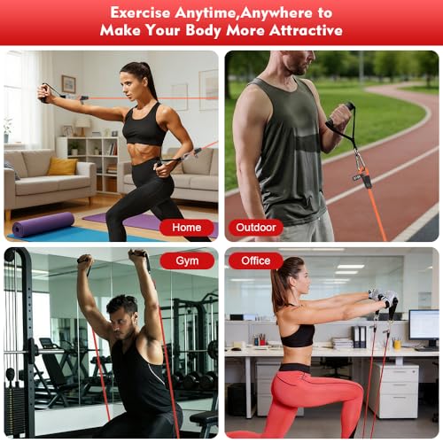 Baseball Resistance Bands Set for Pitching & Throwing Training - Arm Strength & Mobility