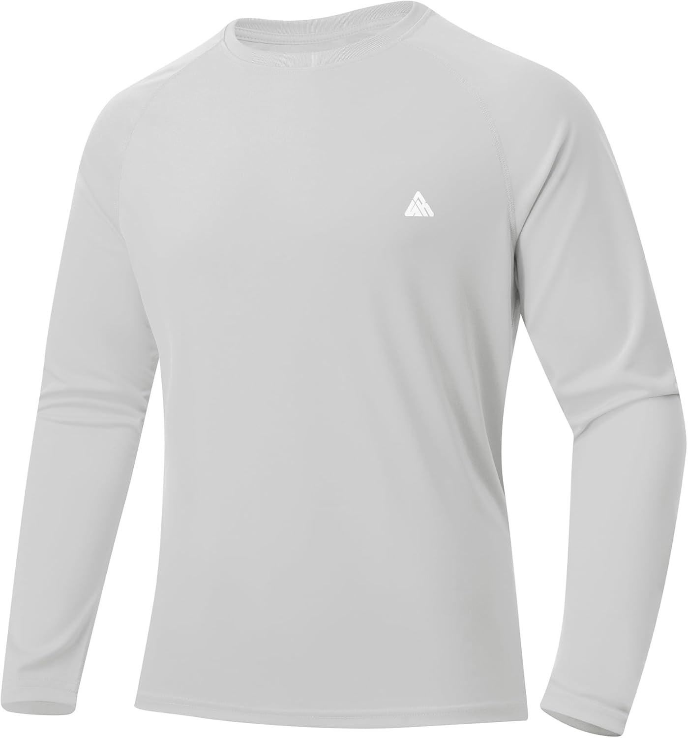 ZITY Men's UPF 50+ Sun Protection Long Sleeve Rash Guard - Lightweight UV SPF Shirt for Fishing & Hiking