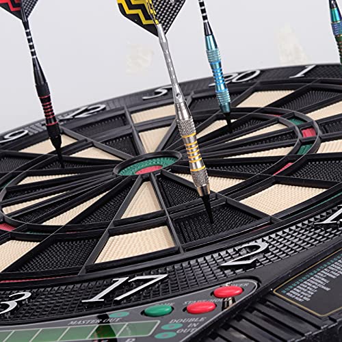 Electronic Dart Board for 16 Players with LED Display and 28 Games