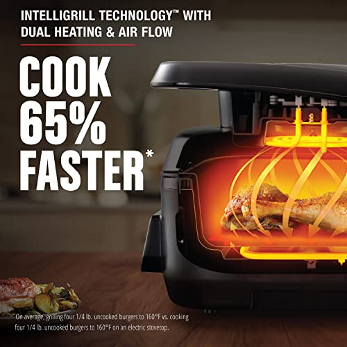 Indoor Electric Grill with Air Fry Technology – 7-in-1 Multi-Function Cooking