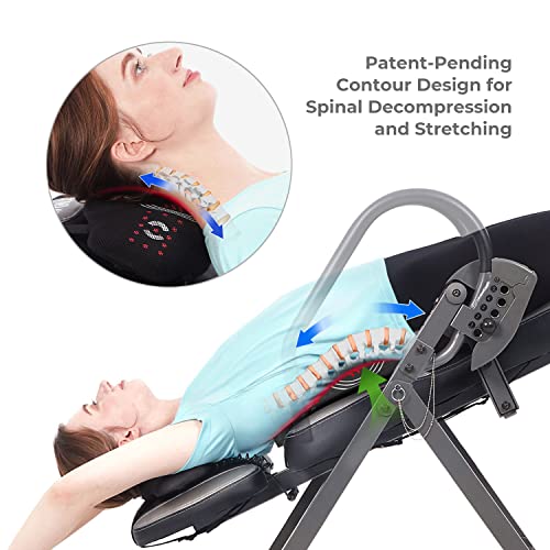 Innova ITM6000 Advanced Heat & Massage Inversion Table for Therapy